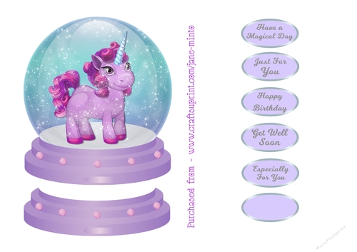 GLITTER GLOBE  5
