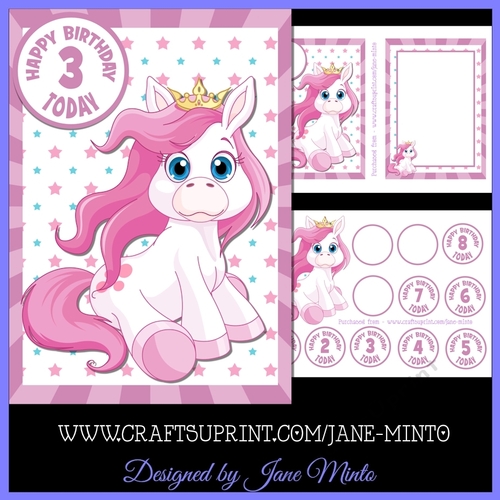 PINK PONY MINI KIT 5x7