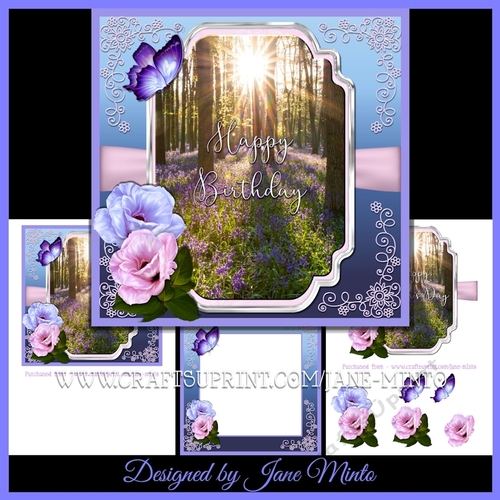 BLUEBELL WOODS 7x7