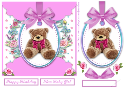 BABY BEAR - PINK