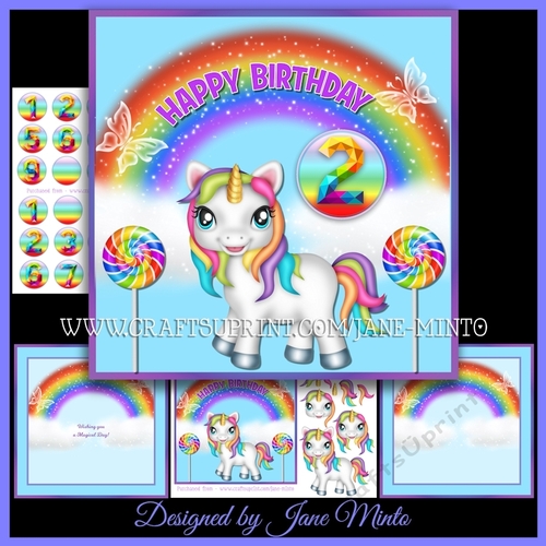 UNICORN LOLLIPOPS MINI KIT