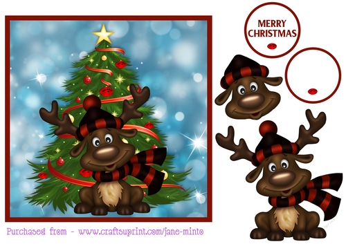 AUSTRALIAN FOOTBALL FAN REINDEER sheet 4