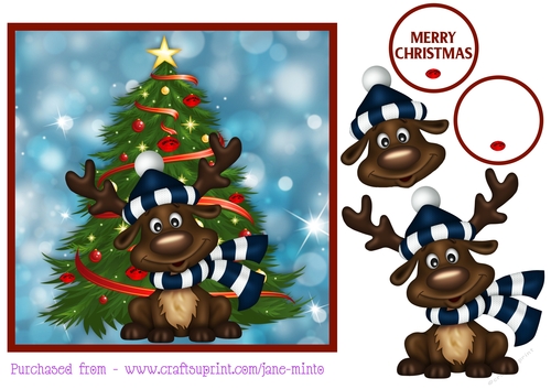 AUSTRALIAN FOOTBALL FAN REINDEER sheet 5