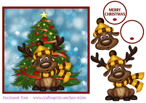 AUSTRALIAN FOOTBALL FAN REINDEER sheet 6