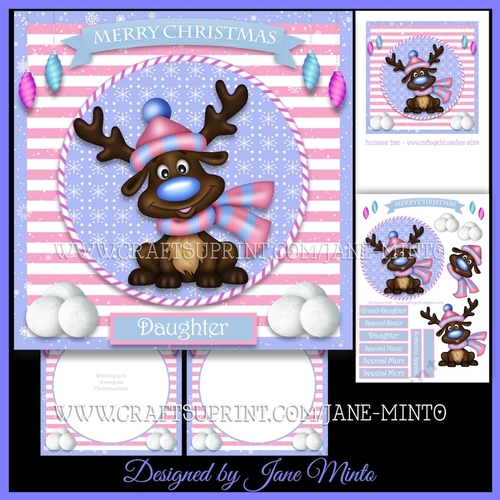 BLUE NOSED REINDEER MINI KIT