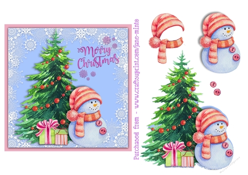 CUTE SNOWMAN