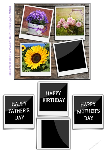 FLOWERS FOR YOU 6X6