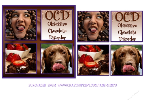 FUNNY CHOCOLATE 6X6