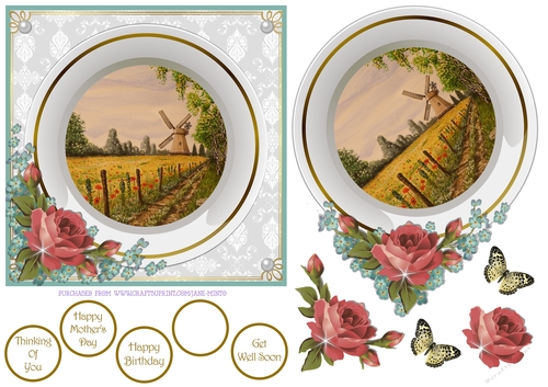 PRETTY PLATE 1 6x6