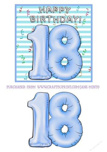 BALLOONS AGE 18