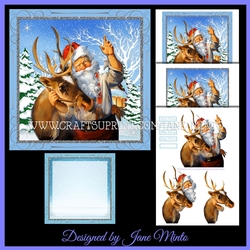 SANTA & REINDEER