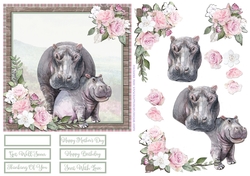 HAPPY HIPPOS 6X6