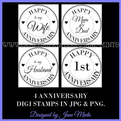 ANNIVERSARY DIGI STAMPS