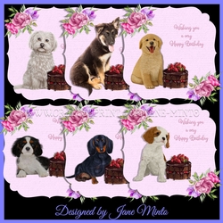 BIRTHDAY DOG TOPPERS