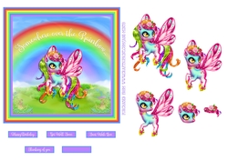 OVER THE RAINBOW 6x6
