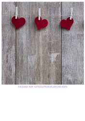 HEARTS ON WOOD