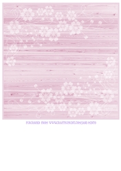 FLOWERS ON PINK