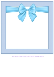 BOW FRAME BLUE