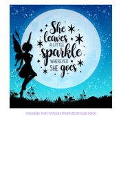 LEAVE A LITTLE SPARKLE