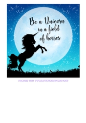 BE A UNICORN