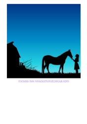 SILHOUETTE HORSE 1