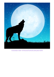 SILHOUETTE WOLF