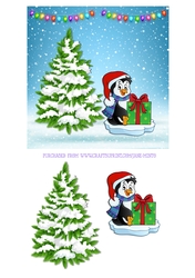 PENGUIN PRESENT 6X6