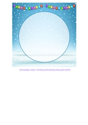 CHRISTMAS INSERT TO MATCH 6X6 DESIGN