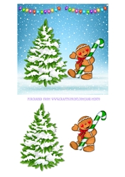 GINGERBREAD MAN 6X6