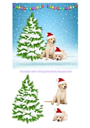 CHRISTMAS PUPPIES