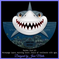 SHARK ROCKER CARD