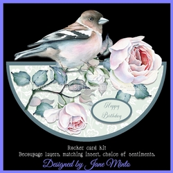 BEAUTIFUL BIRD ROCKER CARD