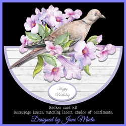 DOVE ROCKER CARD