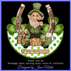 ST PATRICKS DAY ROCKER CARD