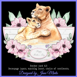 LIONS ROCKER CARD