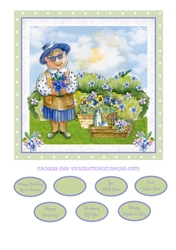 MRS GARDENER QUICK CARD