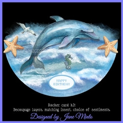 DOLPHIN ROCKER CARD