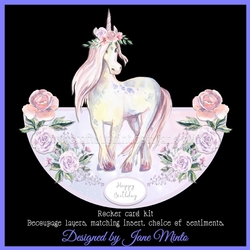 UNICORN ROCKER CARD
