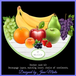 FRUITY ROCKER CARD