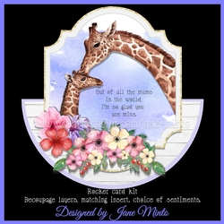 GIRAFFES KISS
