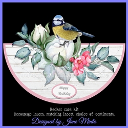BLUE TIT ROCKER CARD