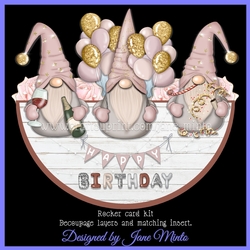 GNOMEY BIRTHDAY ROCKER CARD