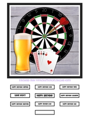 GAME NIGHT quick card