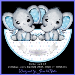 TWIN BOYS ROCKER CARD
