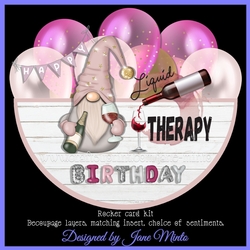 LIQUID THERAPY ROCKER CARD