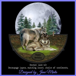 WOLVES ROCKER CARD