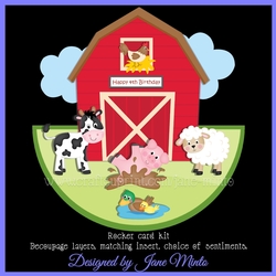 BARNYARD ROCKER CARD