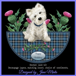 SCOTTIE rocker card