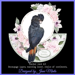 PRETTY BIRD 5 rocker card