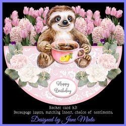 SLOTH ROCKER CARD